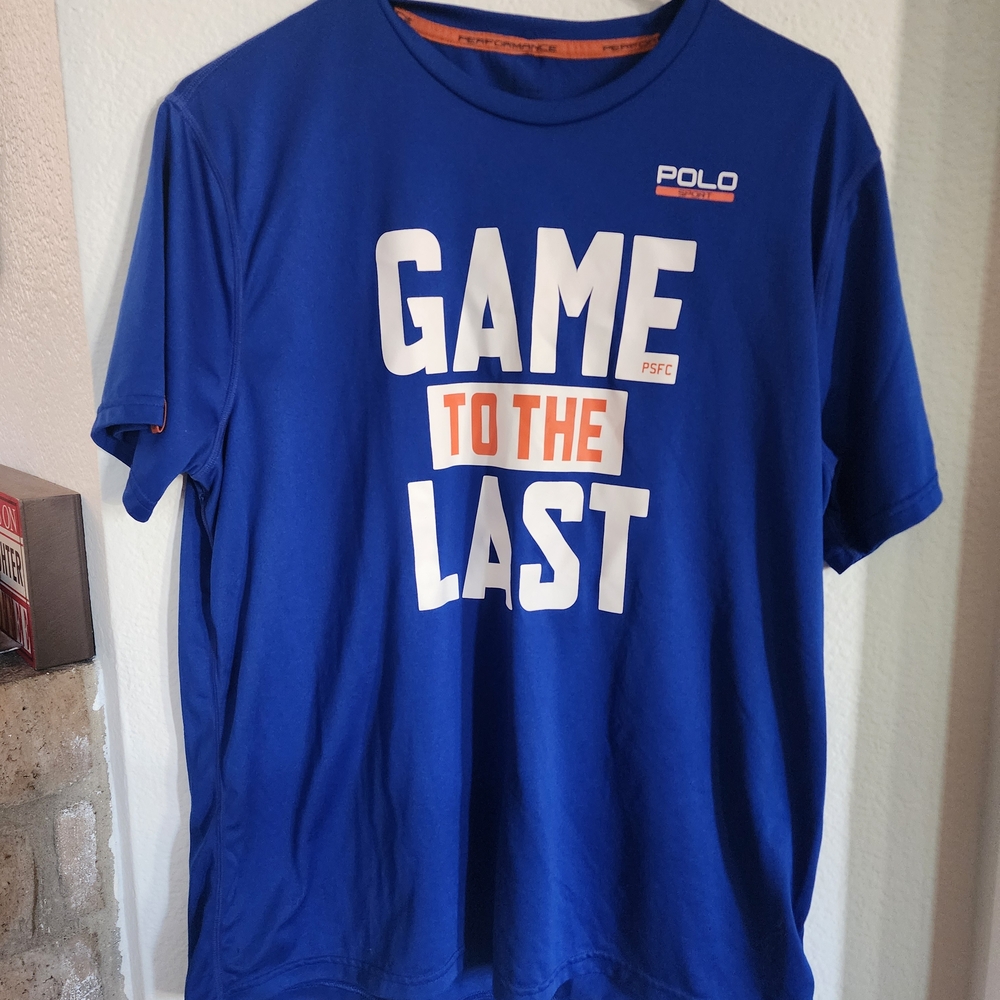 Polo by Ralph Lauren Blue Graphic Tee